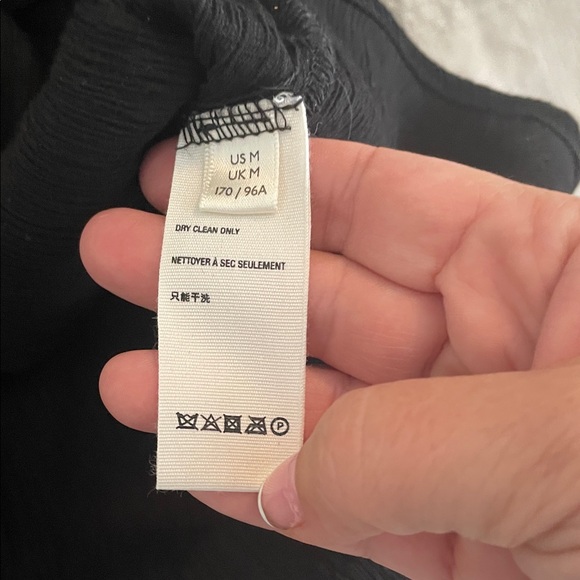 Free People Black Wrap Blouse - Picture 6 of 7